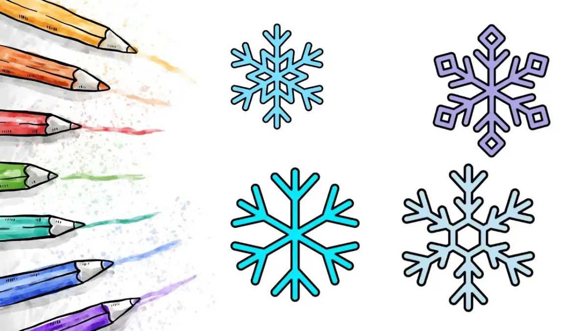Jak narysować płatek śniegu – proste kroki dla każdego artysty