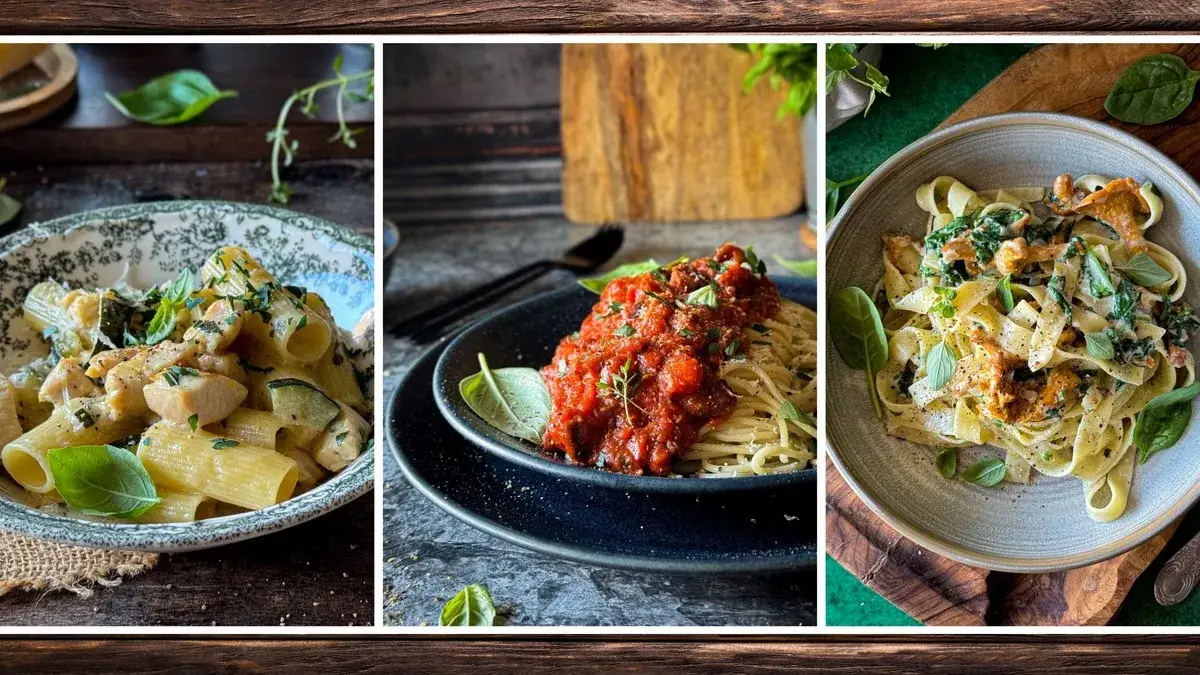 Szybkie spaghetti ze szpinakiem i kurczakiem, które pokochasz