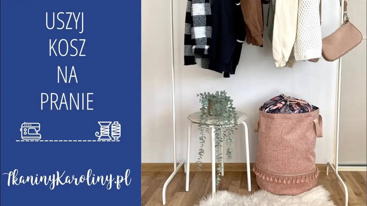 Jak uszyć worek na pranie? Prosty poradnik DIY krok po kroku