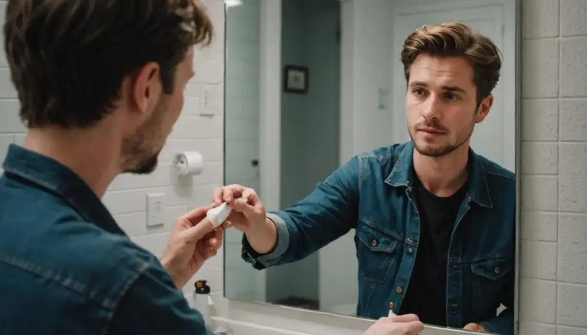 Jak usunąć klej z lustra? Bezpieczne i skuteczne metody