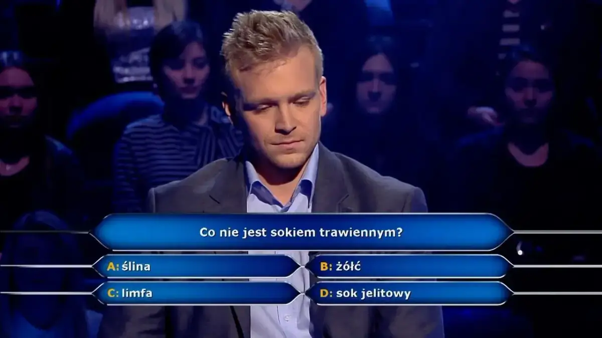 Mocz nie jest sokiem trawiennym: odpowiedź z Milionerów i tajemnice trawienia