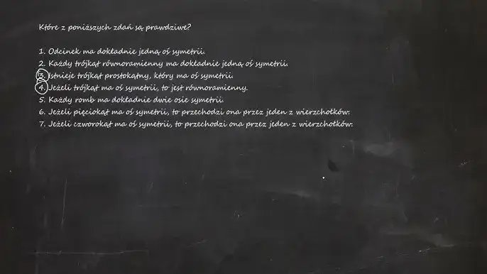 Ile osi symetrii ma odcinek? Poznaj zaskakujące odpowiedzi!