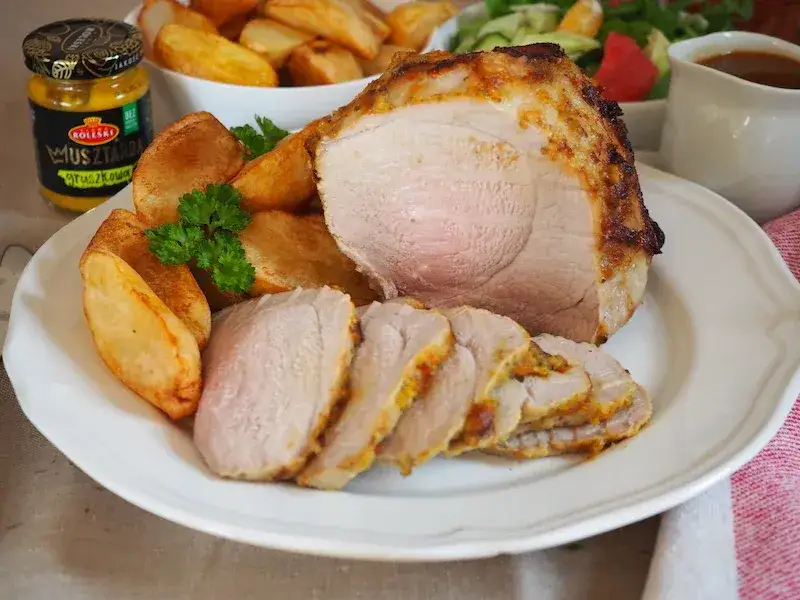 Soczysta pieczona szynka: Przepis krok po kroku | Sekrety mistrzów