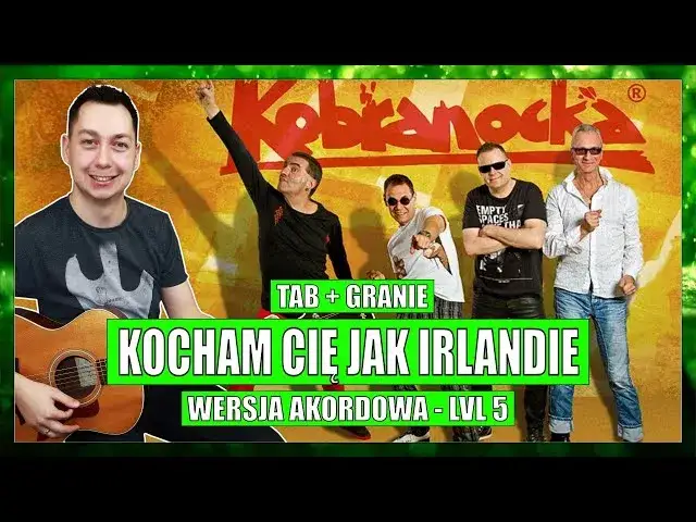 Jak zagrać kocham cię jak Irlandię - akordy na gitarę i ukulele