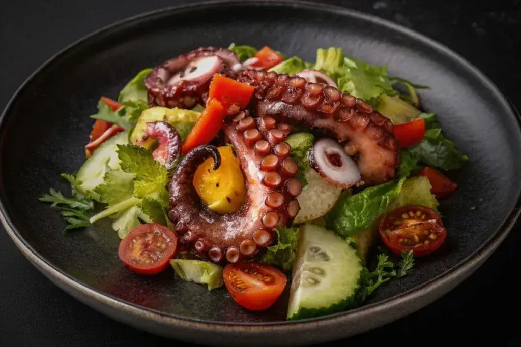 Salade de poulpe traditionnelle : le secret d'une tendreté parfaite