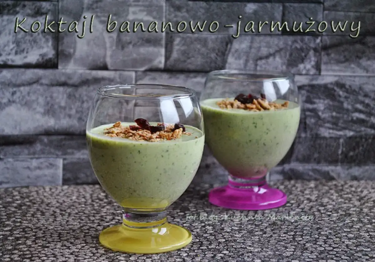 Koktajl jarmuż, banan, jogurt: Bez goryczki! Przepis na idealny smak