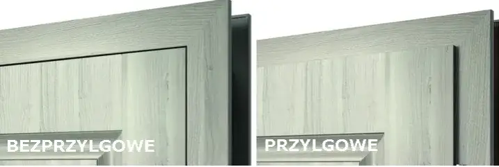 Drzwi przylgowe vs bezprzylgowe: Które wybrać?