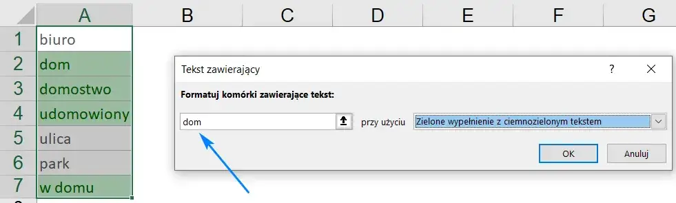 Jak w Excelu sprawdzić, czy komórka zawiera tekst - proste metody
