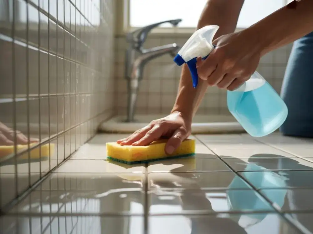 Czym myć kafelki na ścianie? Porady eksperta: bez smug i kamienia!