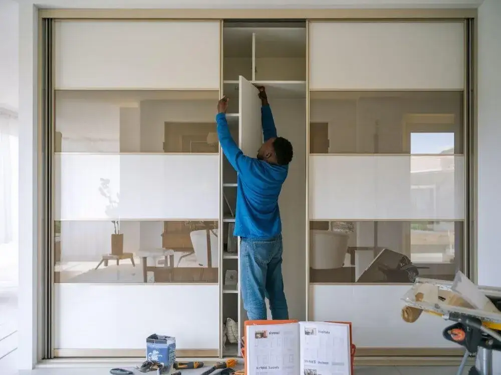 Jak zdemontować drzwi przesuwne szafy? Praktyczny przewodnik krok po kroku