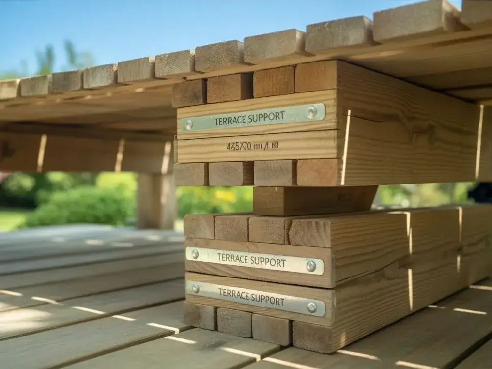 Jaki rozstaw podkładek pod legary tarasowe? Uniknij błędów!