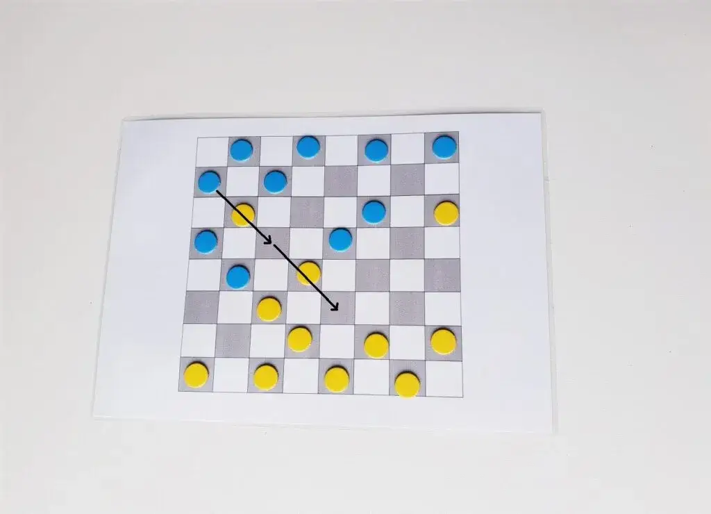 Warcaby: Ustawienie planszy i pionków krok po kroku. Graj od razu!