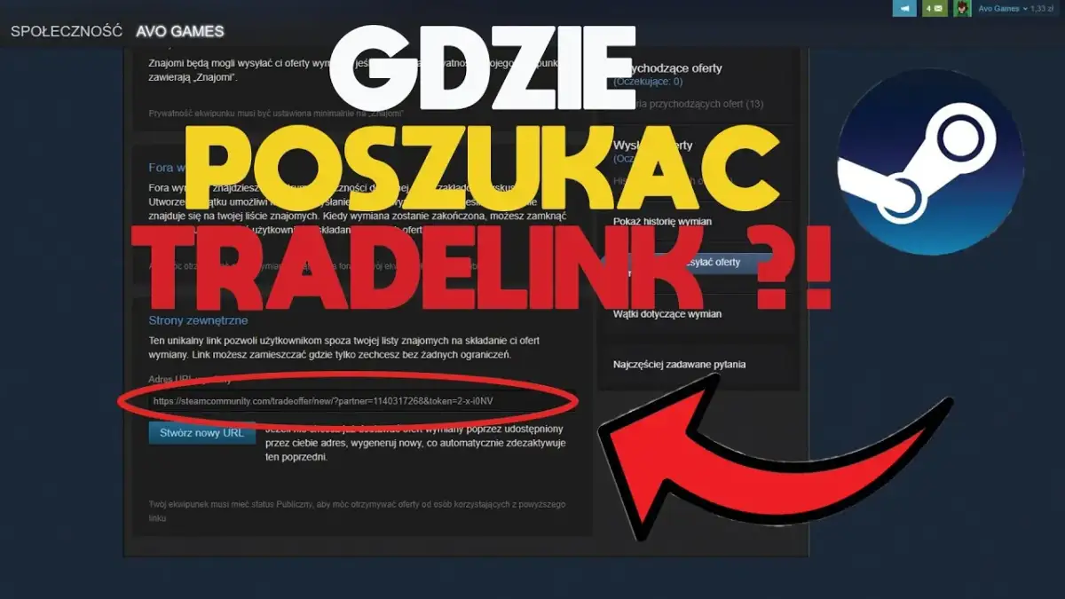 Jak szybko znaleźć tradelink na Steam i uniknąć problemów z wymianą