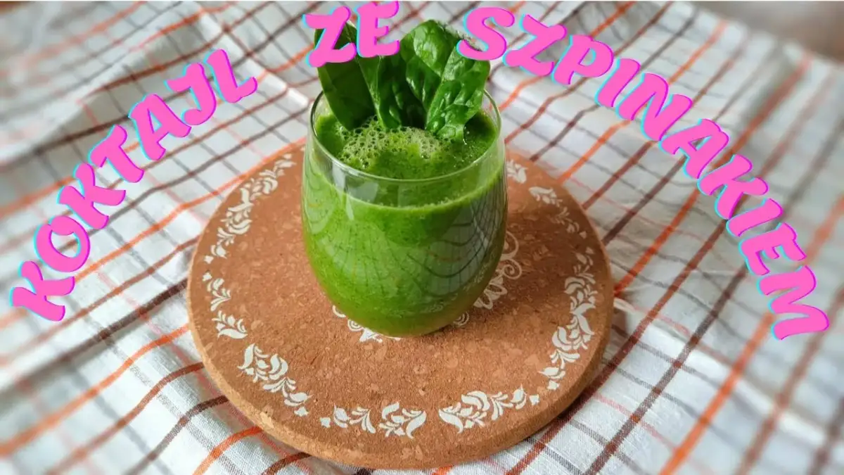 Koktajl ze szpinakiem i jabłkiem – zdrowy przepis na orzeźwienie