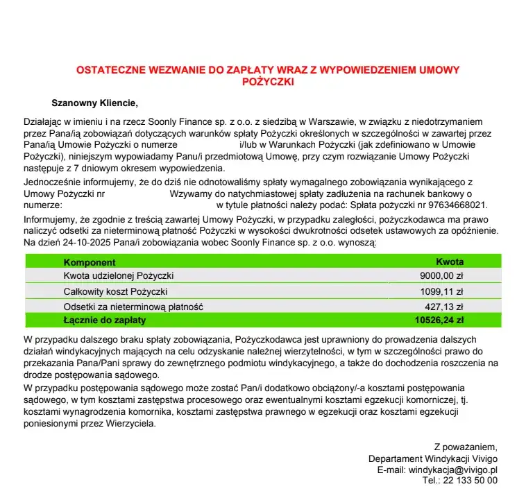 Vivus listy do domu? Kiedy i jak uniknąć formalnej korespondencji.