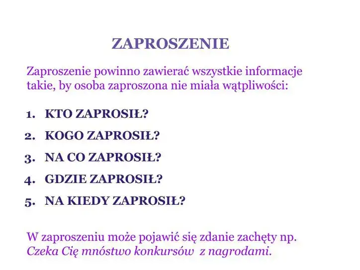 Jak się pisze zaproszenie - kluczowe elementy i najczęstsze błędy