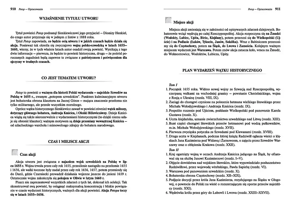 Potop recenzja książki - odkryj emocje i kontrowersje w fabule