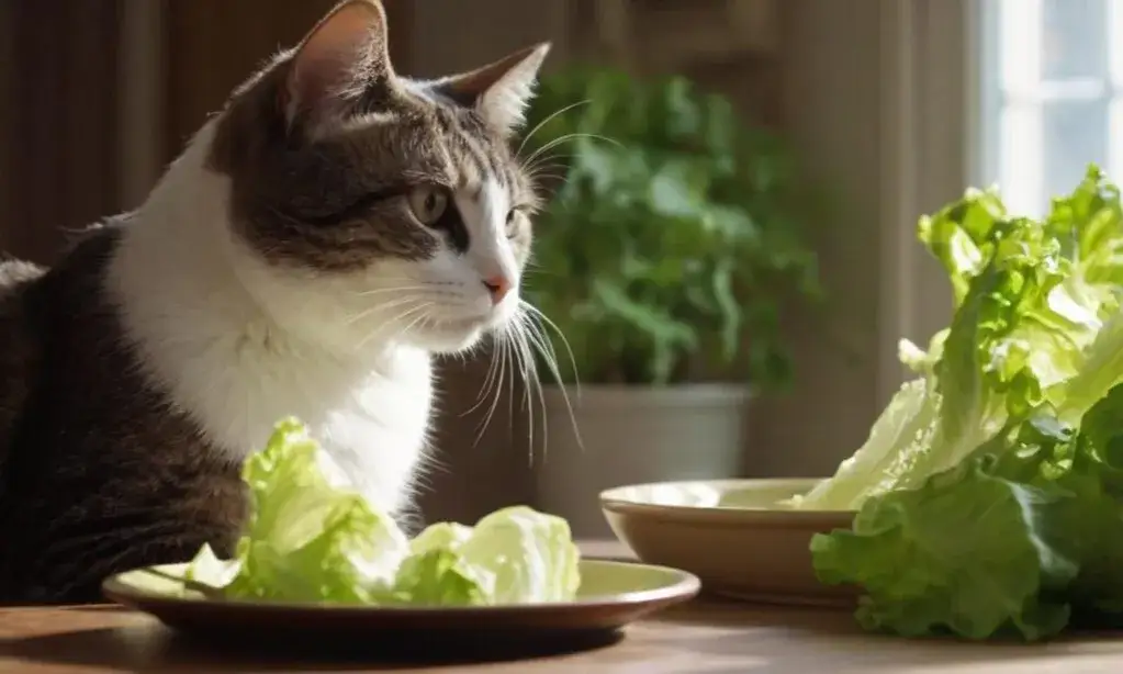 Czy koty mogą jeść sałatę? Sprawdź, co musisz wiedzieć o diecie kota