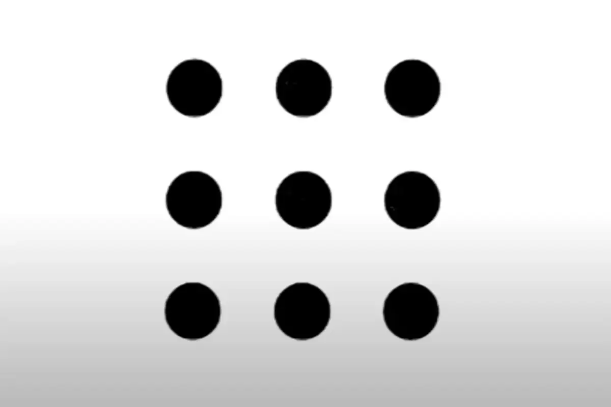 Zagadka 9 kropek: Jak uniknąć najczęstszych błędów w rozwiązaniu