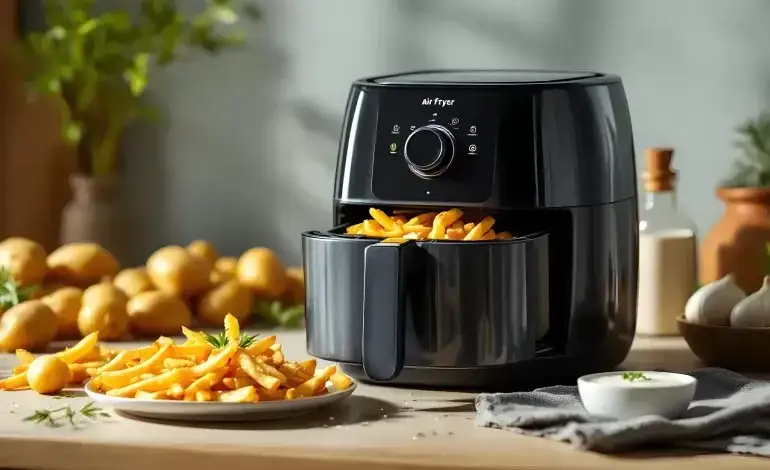Chrupiące frytki z surowych ziemniaków w Air Fryerze? Poznaj triki!