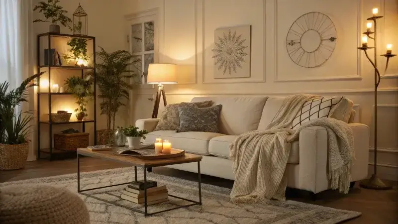 Najlepsza barwa światła do salonu, aby stworzyć przytulną atmosferę