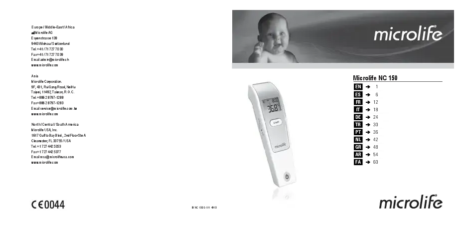 Jak zmienić F na C w termometrze Microlife NC 100 - prosta instrukcja