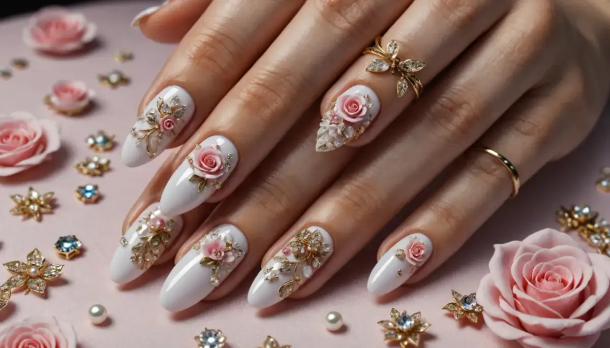 Mocowanie ozdób na paznokciach: Triki stylistek dla trwałych zdobień