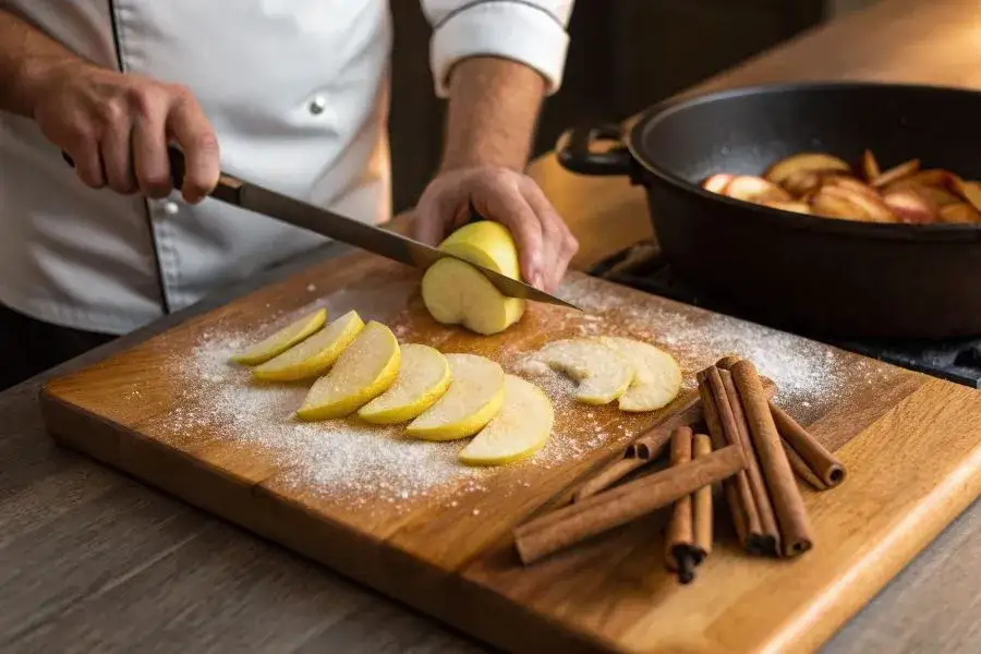 Jak smażyć jabłka na szarlotkę? Sekrety idealnego farszu!
