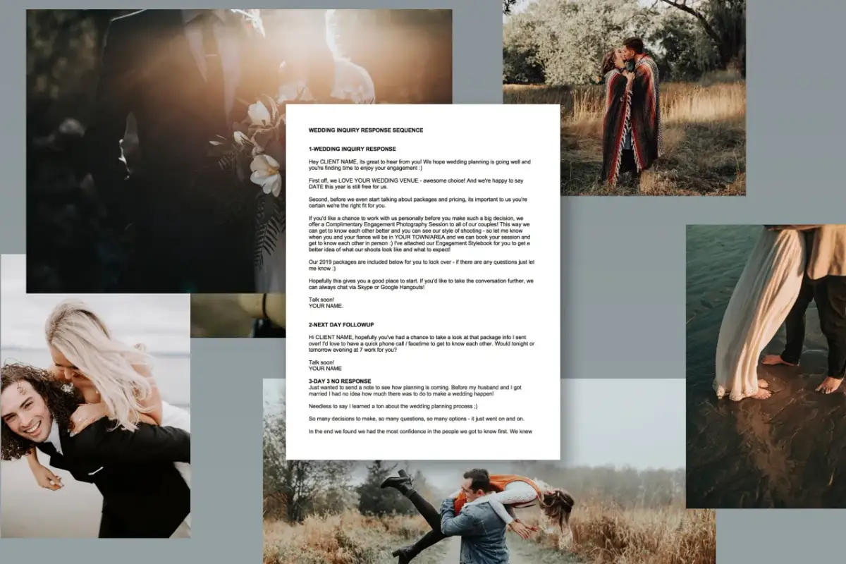 Mail do fotografa ślubnego: Wzór i wskazówki do idealnej oferty