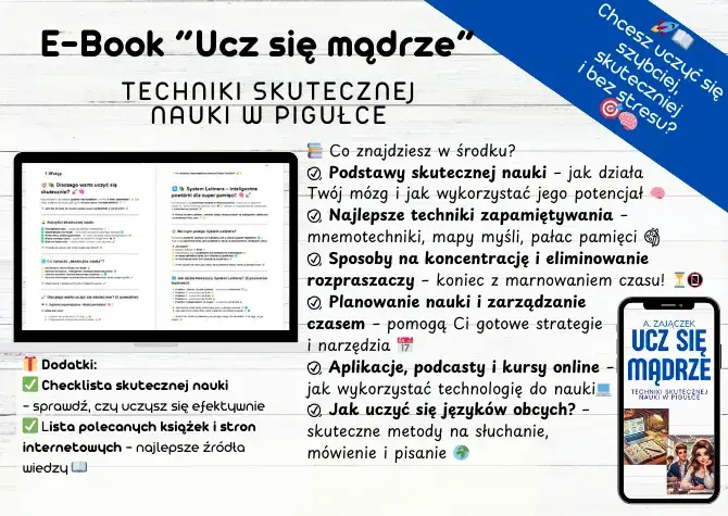 Ucz się mądrzej, nie ciężej: Odkryj sekrety efektywnej nauki