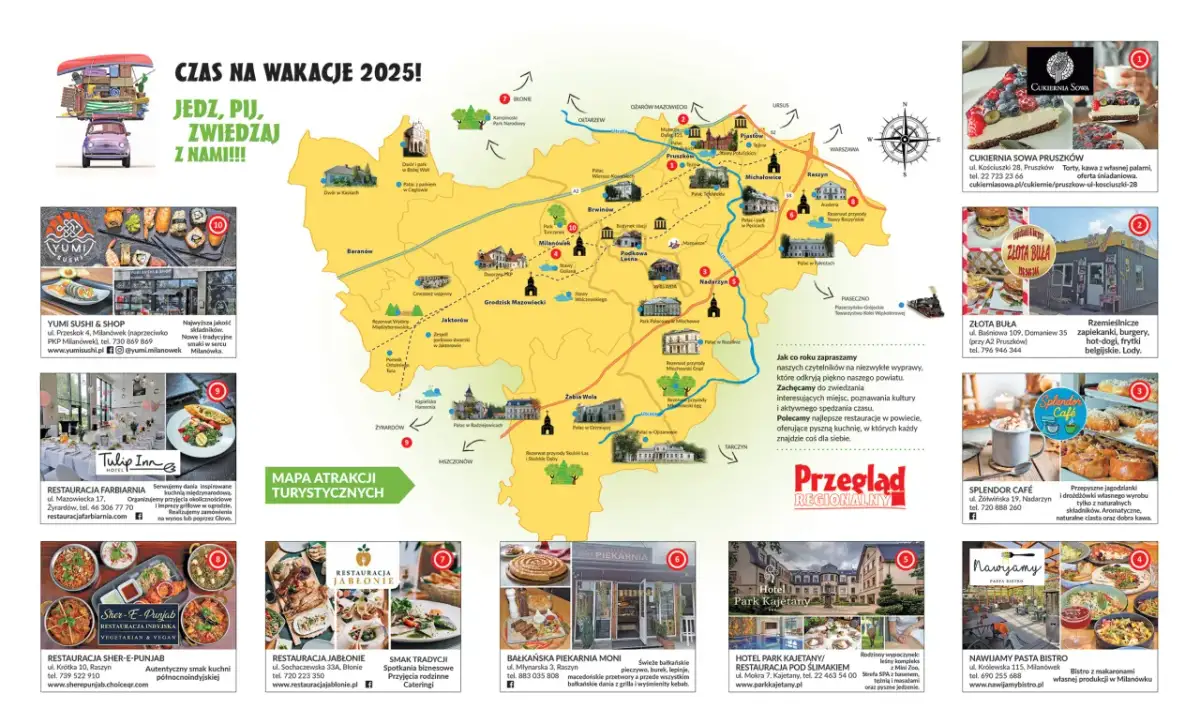 Gdzie zjeść w Pruszkowie? Odkryj najlepsze lokale gastronomiczne