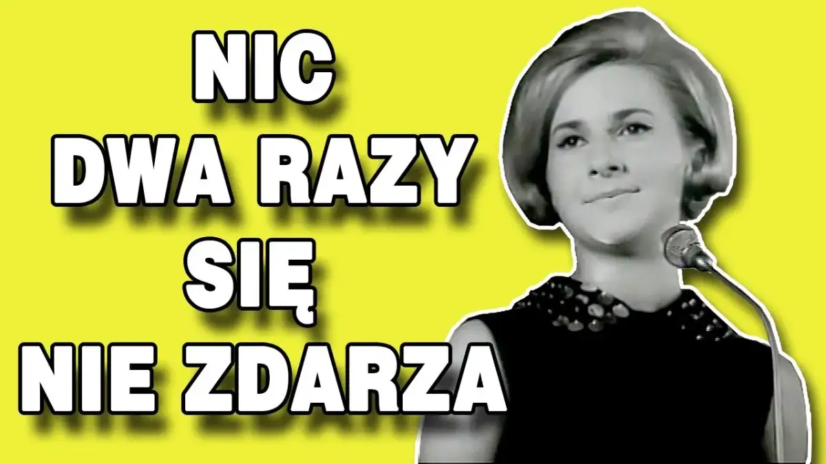 Kto śpiewa "Nic dwa razy się nie zdarza"? Sanah vs Łucja Prus