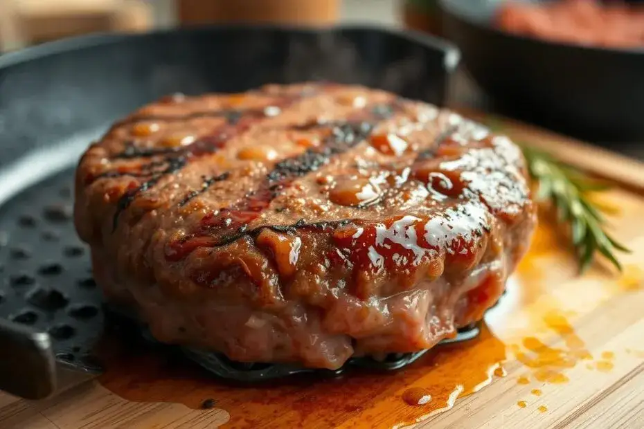 Burger wołowy: Jak usmażyć soczysty kotlet? Uniknij błędów!