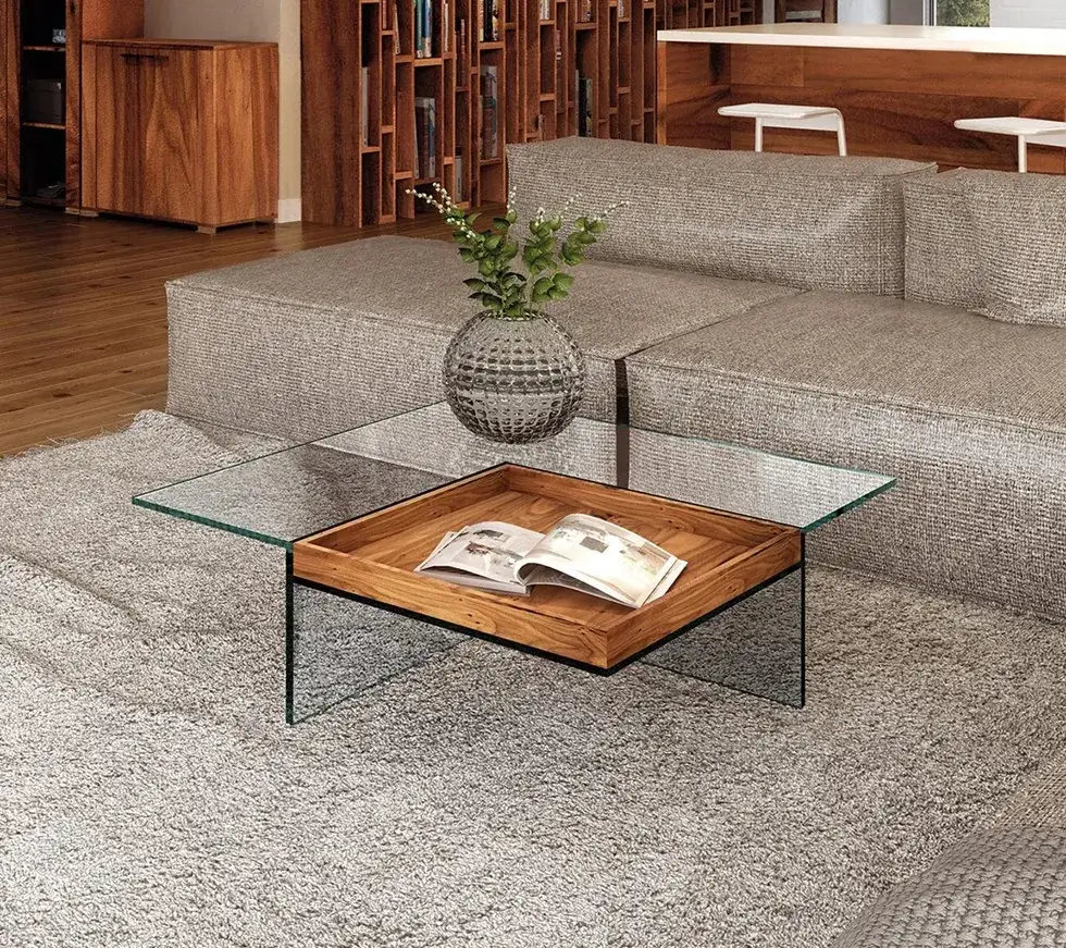 Glastische Wohnzimmer: Stilvolle Designs für ein modernes Zuhause
