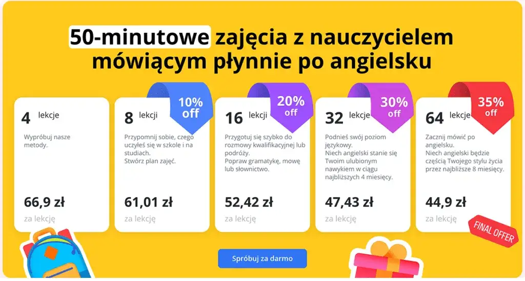 Jak wybrać zajęcia z angielskiego? Ceny, metody, opinie