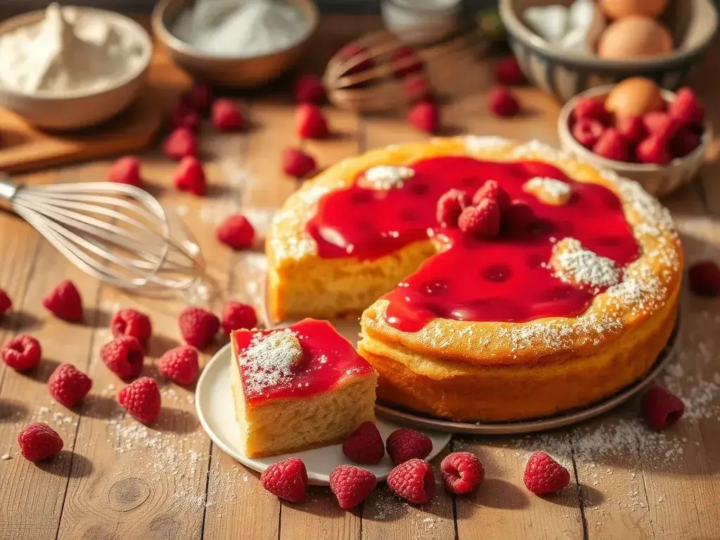 Prosty przepis na ciasto z malinami i budyniem – deser, który pokochasz od pierwszego kęsa