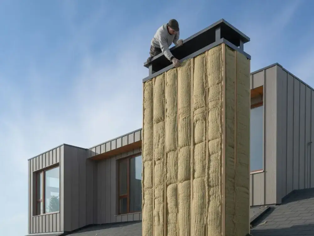 Ocieplenie komina wełną z zewnątrz: Zrób to sam i uniknij błędów