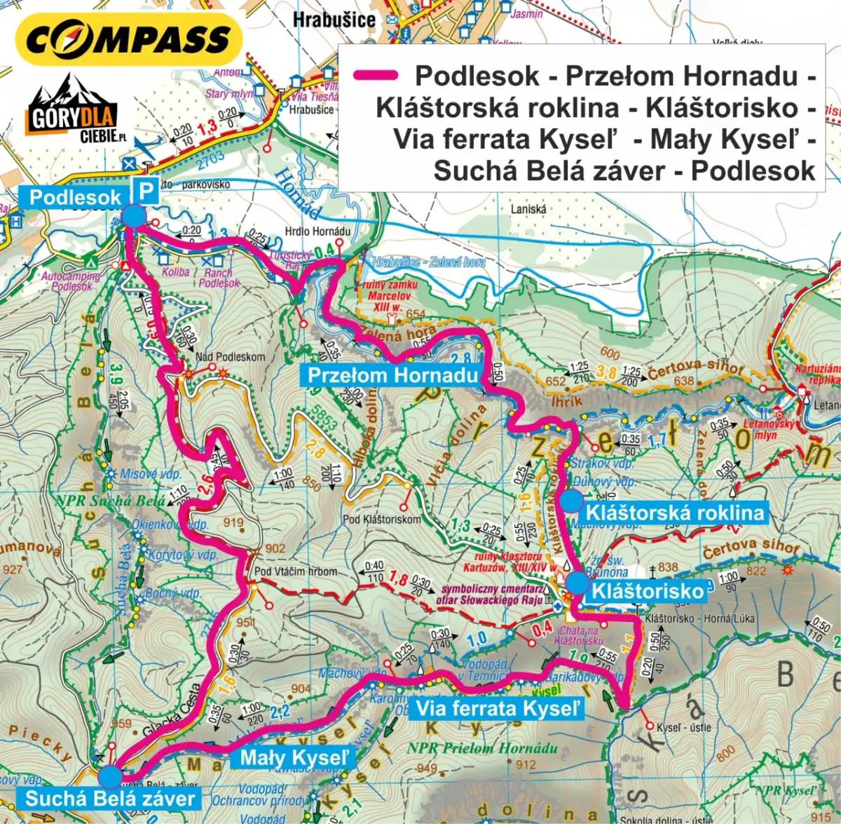 Słowacki Raj: Jaki szlak wybrać? Poradnik (drabinki, dzieci)
