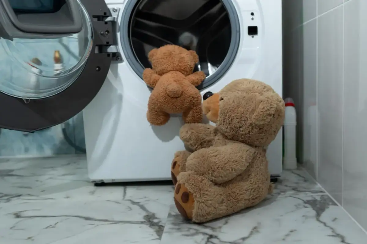 Czysty miś = zdrowe dziecko! Jak wyprać dużego pluszaka krok po kroku.