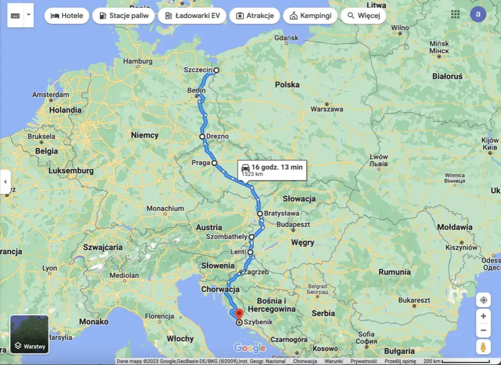 Chorwacja 2026: Trasa z Polski najszybciej czy najtaniej?