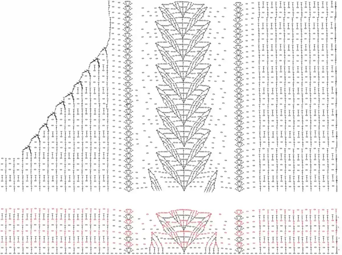 Schemat szydełkowy bluzki. Jak ja zrobić? Wzory na bluzkę na szydełku, szczegółowe instrukcje krok po kroku.
