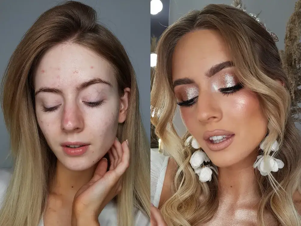 Ile trwa makijaż ślubny? Zaskakujące fakty o czasie aplikacji