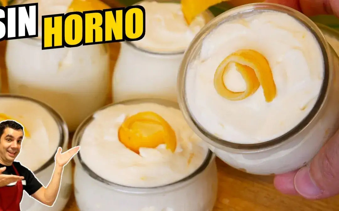 Postre de limón 3 ingredientes: ¡Fácil, sin horno e infalible!