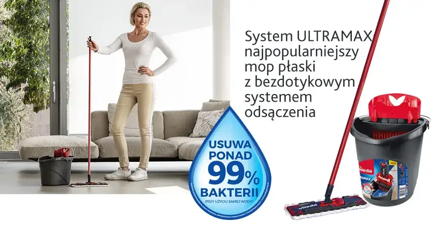Mop Vileda Ultramax vs Ultramat: Który lepszy dla Twojego domu?