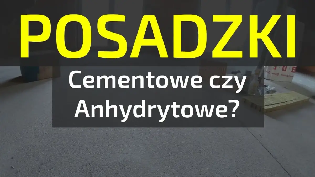 Wylewka do łazienki: cementowa czy anhydrytowa? Bezpieczeństwo vs. ciepło