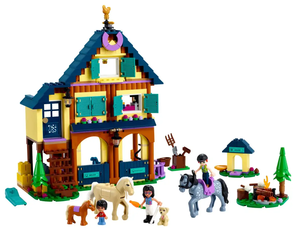 LEGO Friends leśne centrum jeździeckie 41683 - idealny prezent dla dzieci