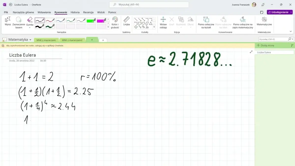 Liczba e w matematyce: jej znaczenie, właściwości i zastosowania