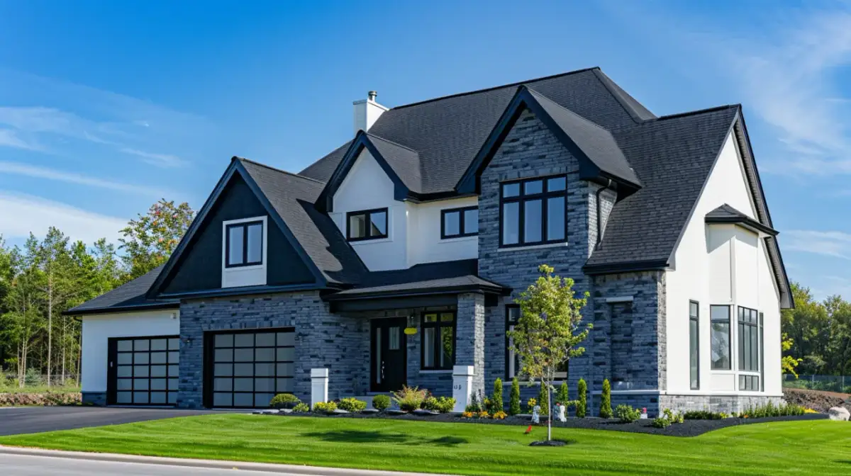 Gont Czarny: Elegancja i Styl na Dachu Twojego Domu? Oceń Sam