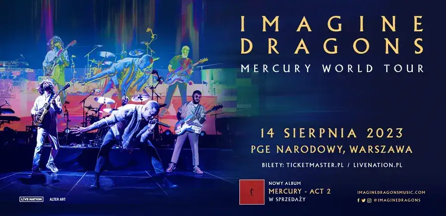 Ile trwa koncert Imagine Dragons? Zaskakujące informacje o czasie wydarzenia
