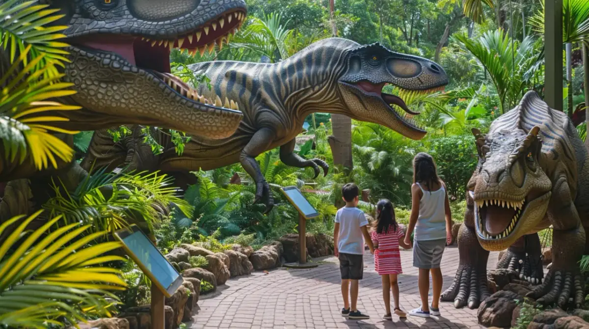 Warmia i Mazury: Atrakcje dla dzieci: Fantastyczny Park Dinozaurów